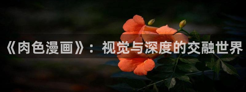 喵趣漫画无广告：《肉色漫画》：视觉与深度的交融世界
